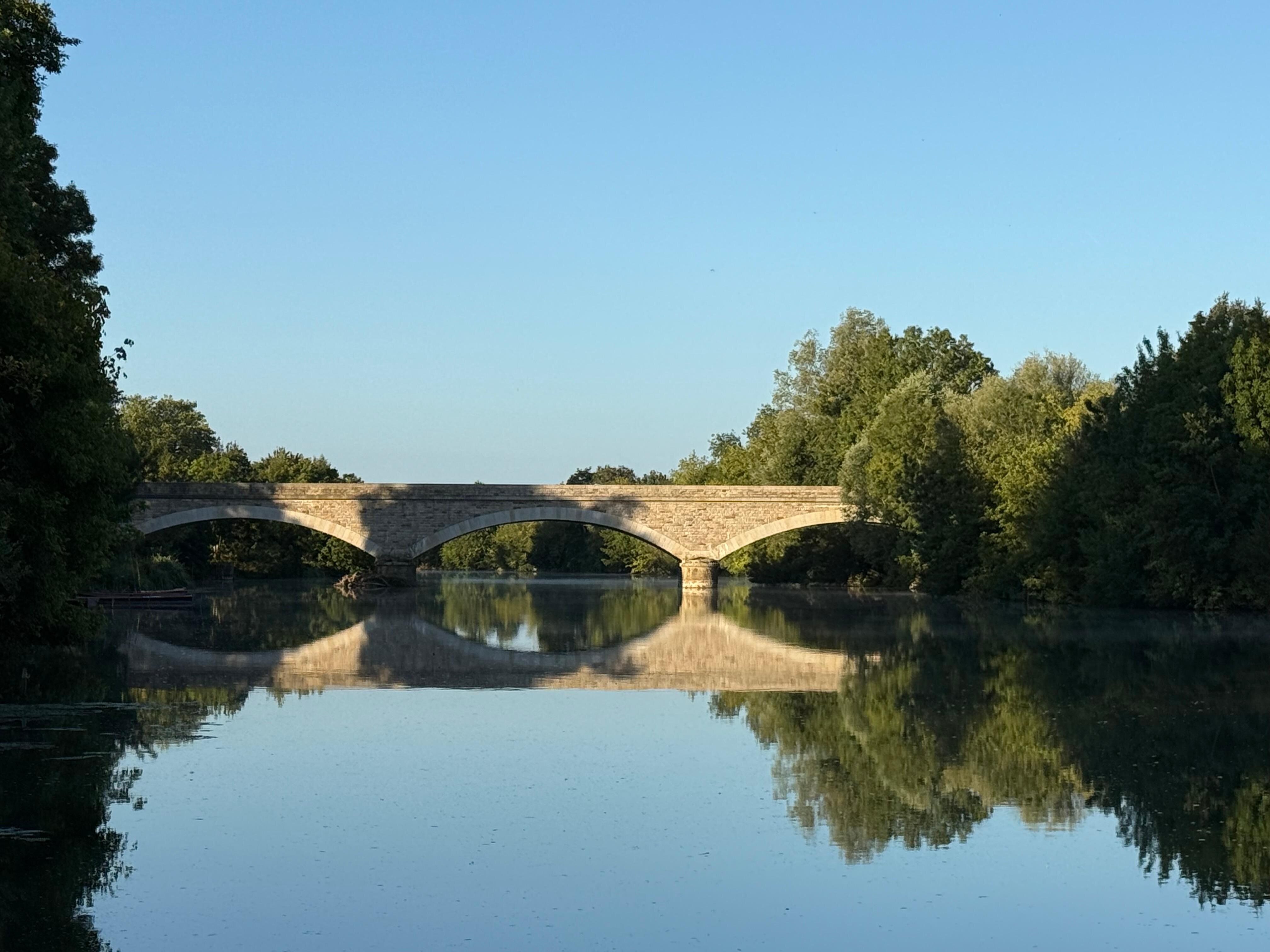 De Loir in de ochtendzon 