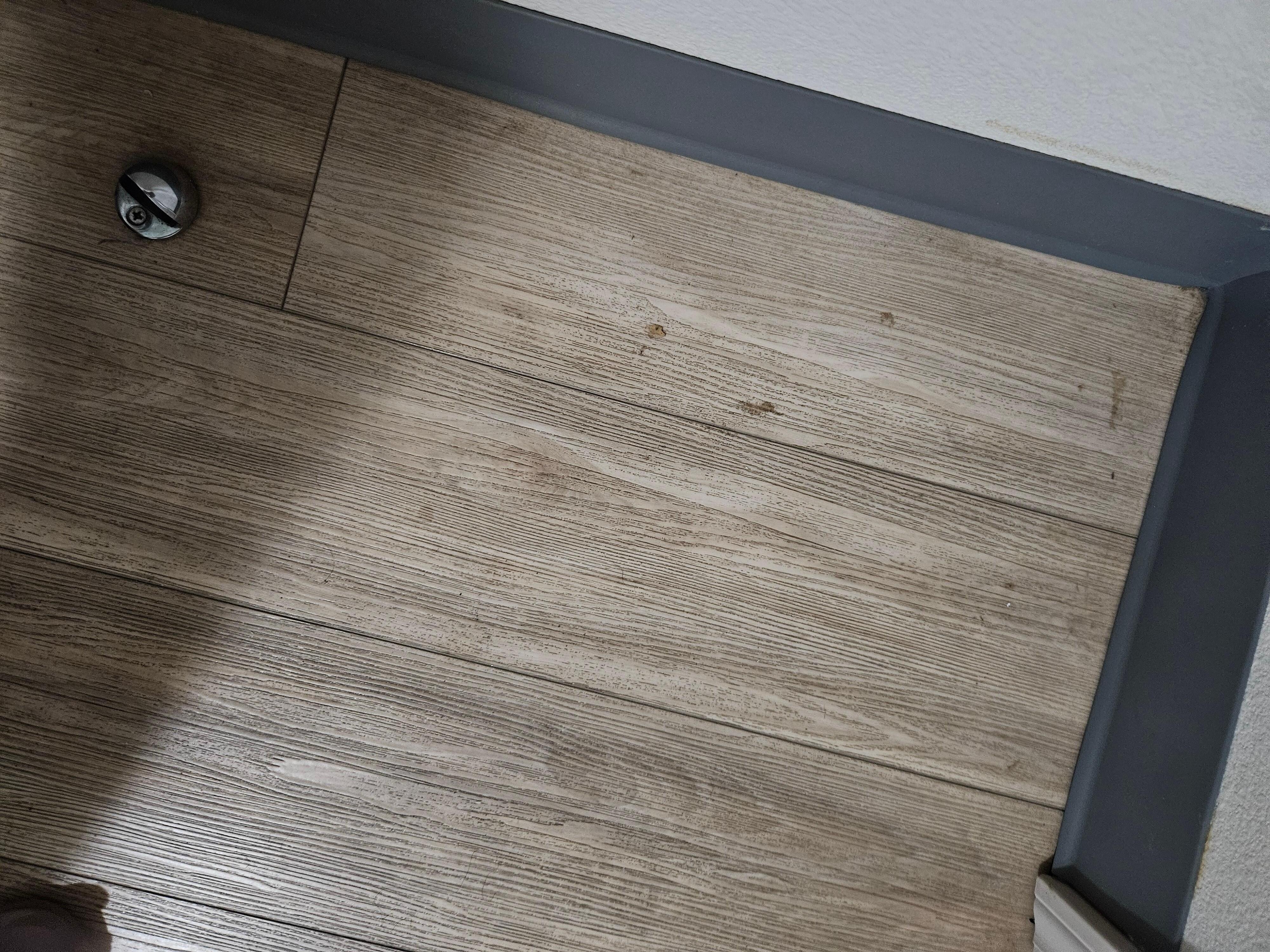 dirty floor