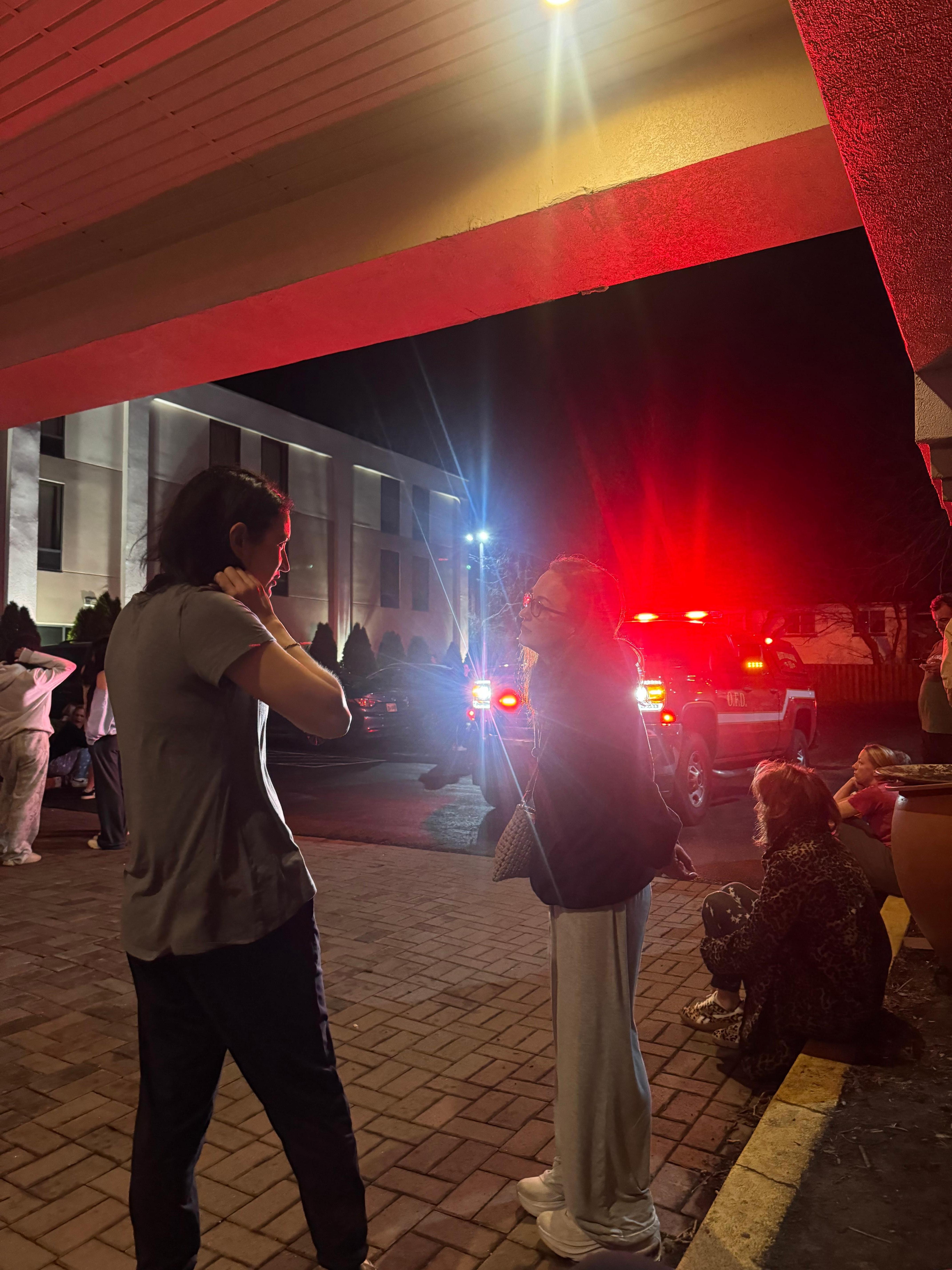 4am fire alarm. Second time tonite. No sleep at this hotel