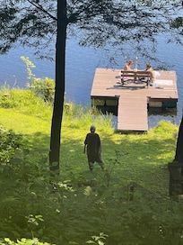 The dock