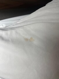 Dirty pillowcases