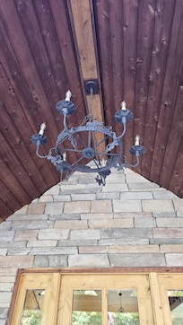 Entry chandelier