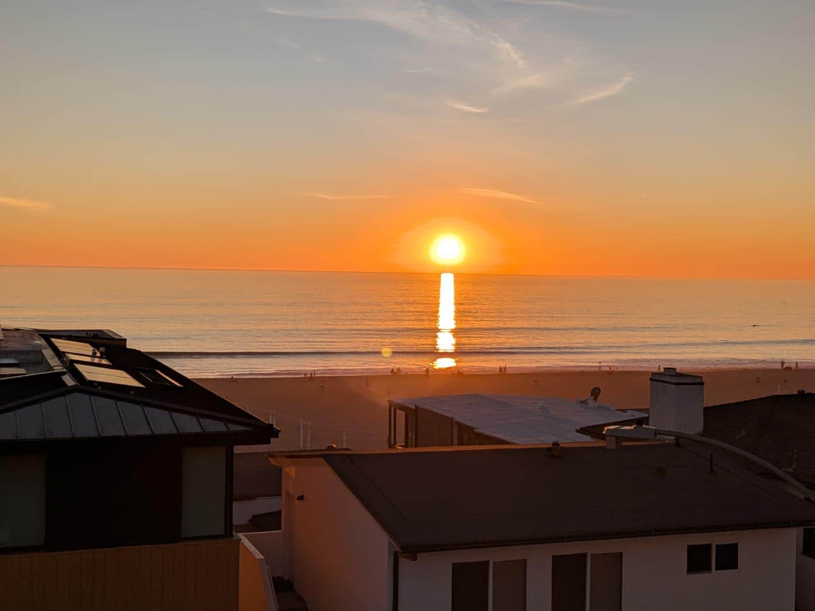 Loved having sunset drinks from private balcony 
