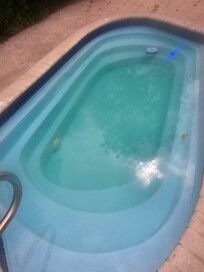 Pools were never tested. Friend ended up getting a UTI infection as diagnosed a the local urgent care