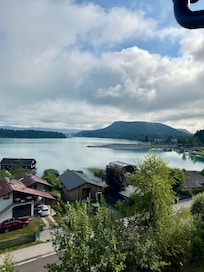 View from our balcony.