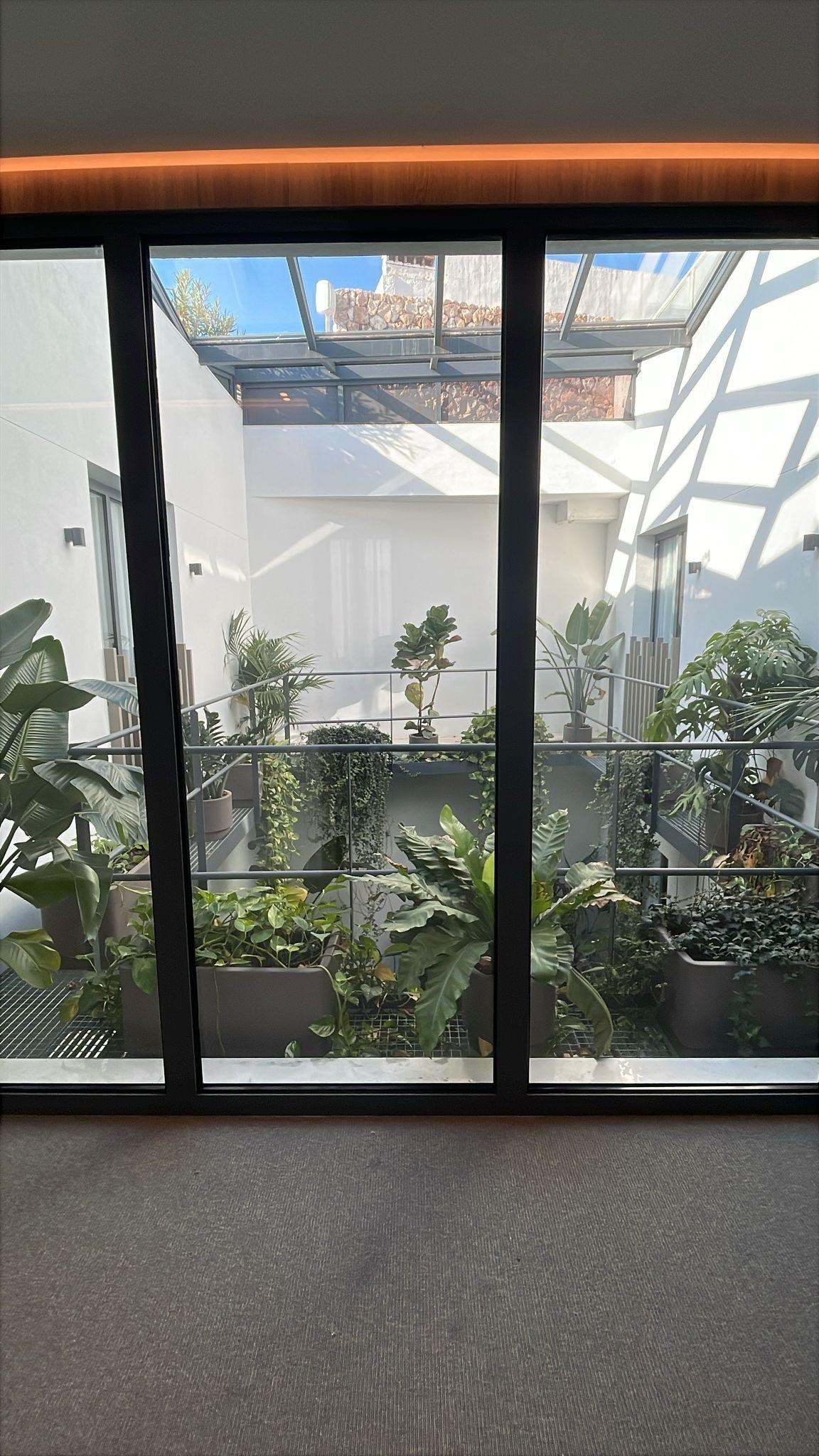 View from bedroom door entrance 