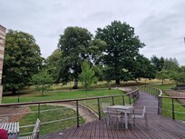 The view at the back