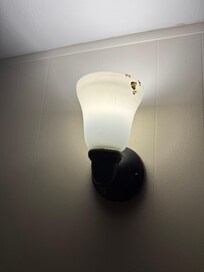 Lights without wall switches that are dirty