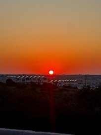 Sunset from the terrace
