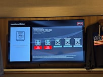 房間電視可以看洗衣機使用狀況,非常棒