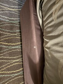 Dirty bedding