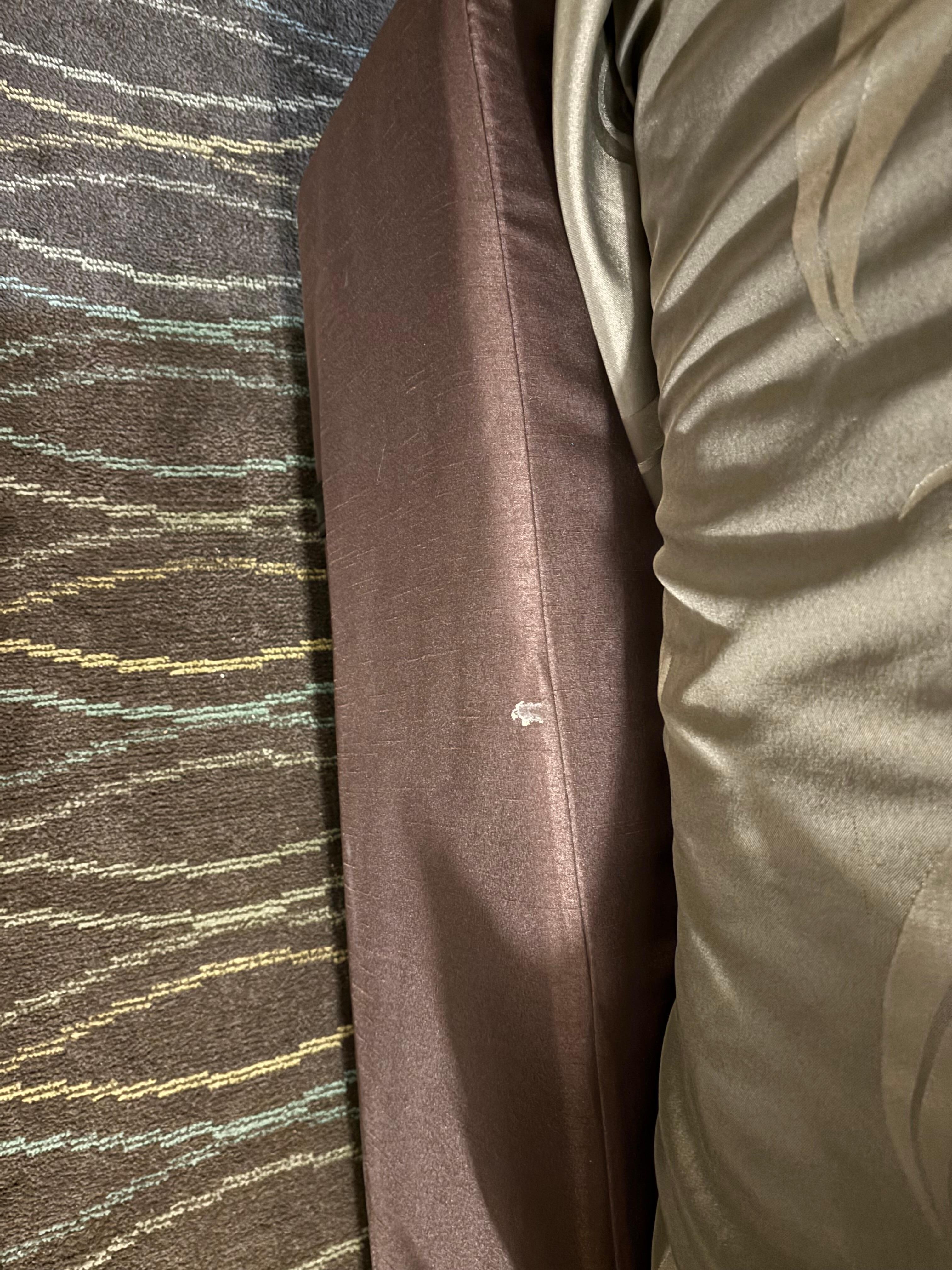 Dirty bedding 