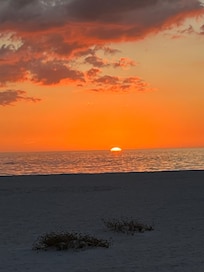 Sunset from the beach!