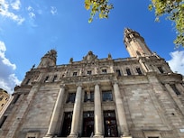 1922 The Correos Telegrafos building-Barcelona Spain
