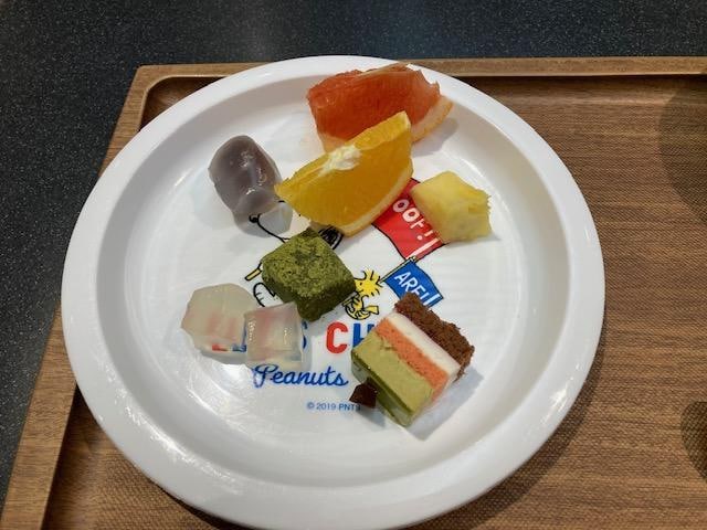 子供用の食器も準備