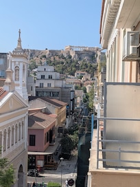 View from our balcony