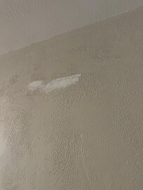 Random paint patches instead of painting the entire wall