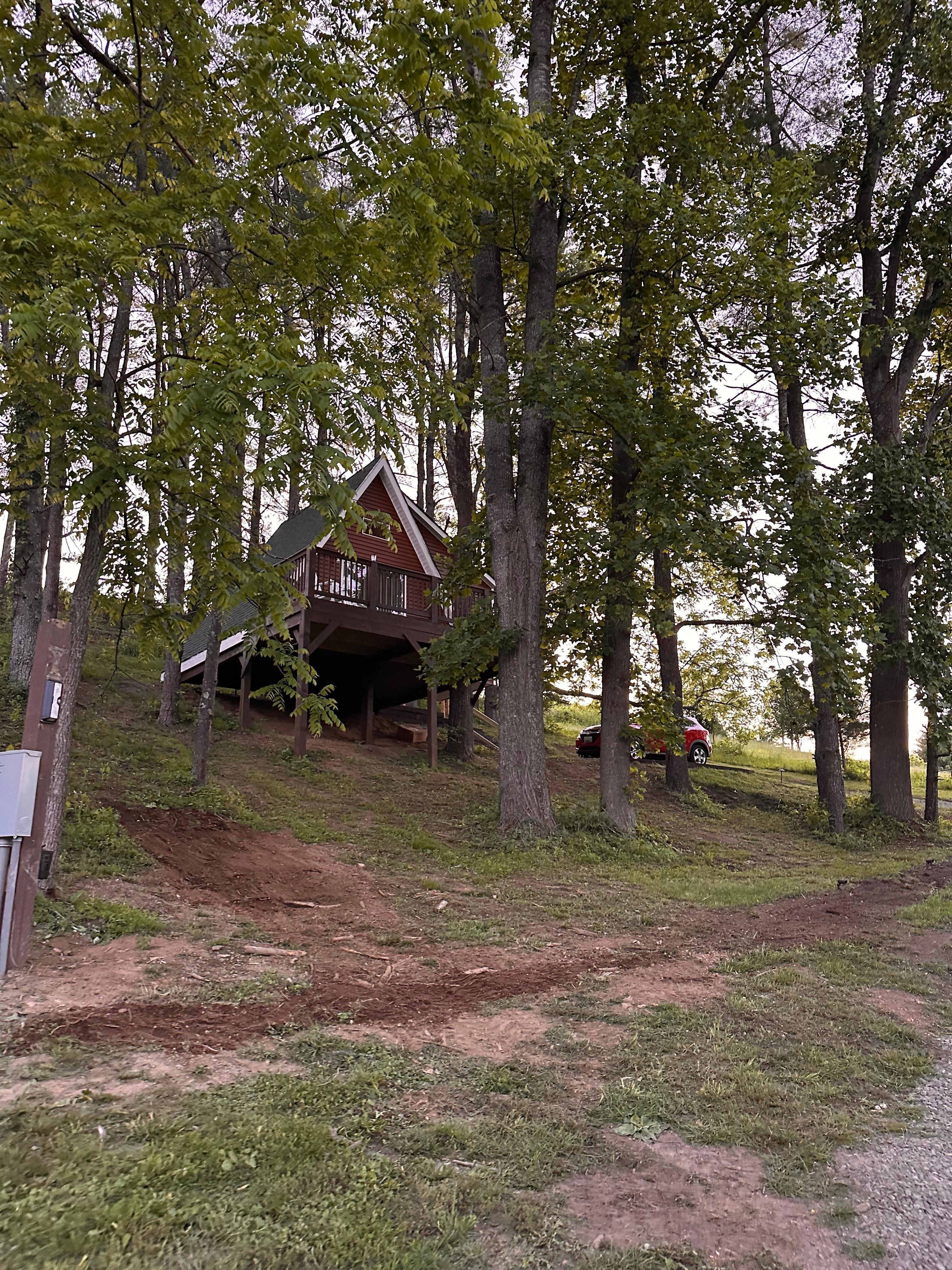 Cozy location at the top
Of a hill