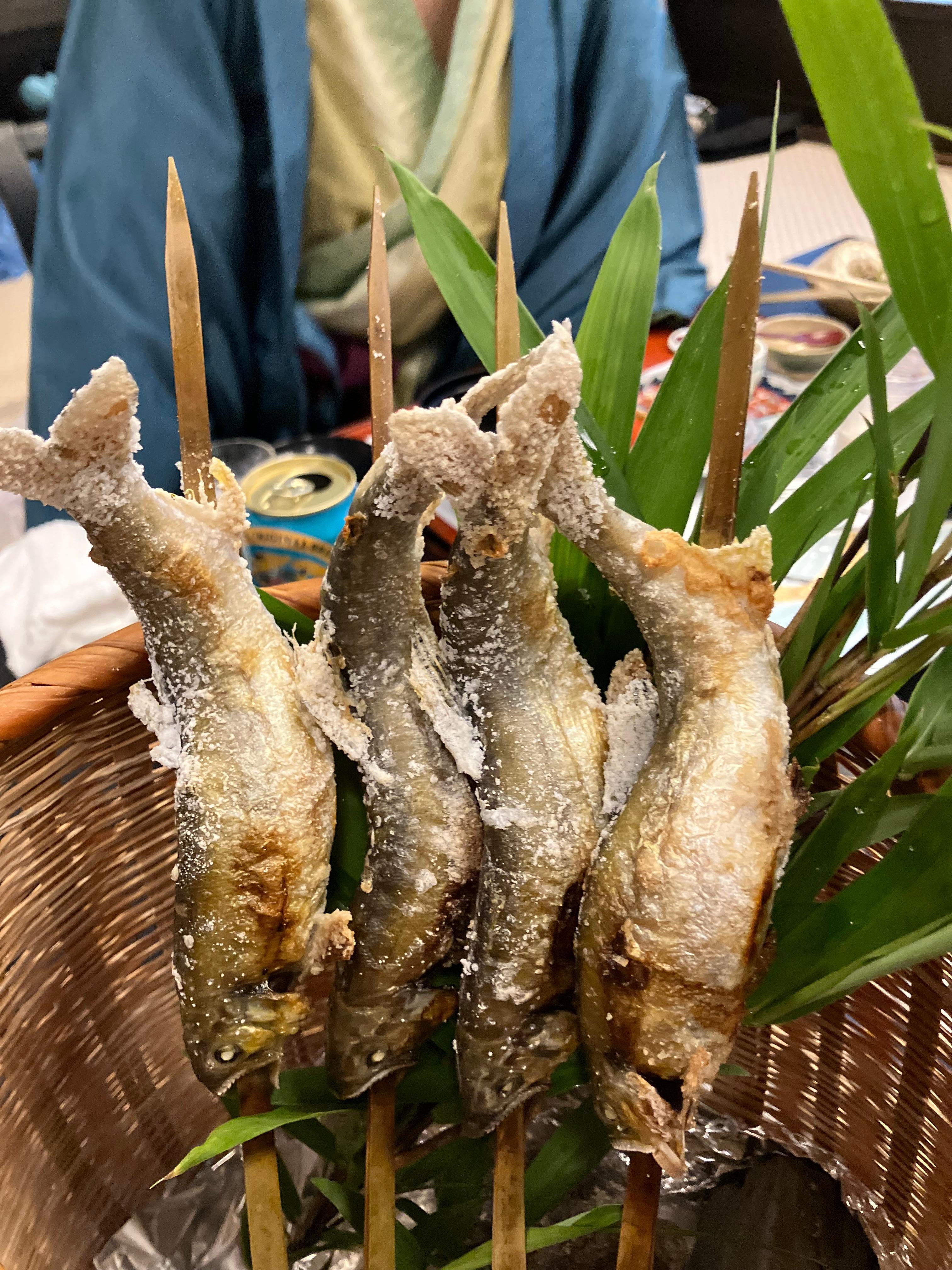 鮎の塩焼き
