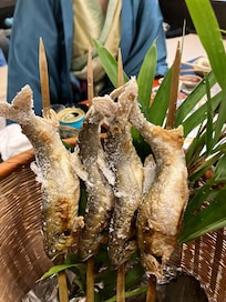 鮎の塩焼き