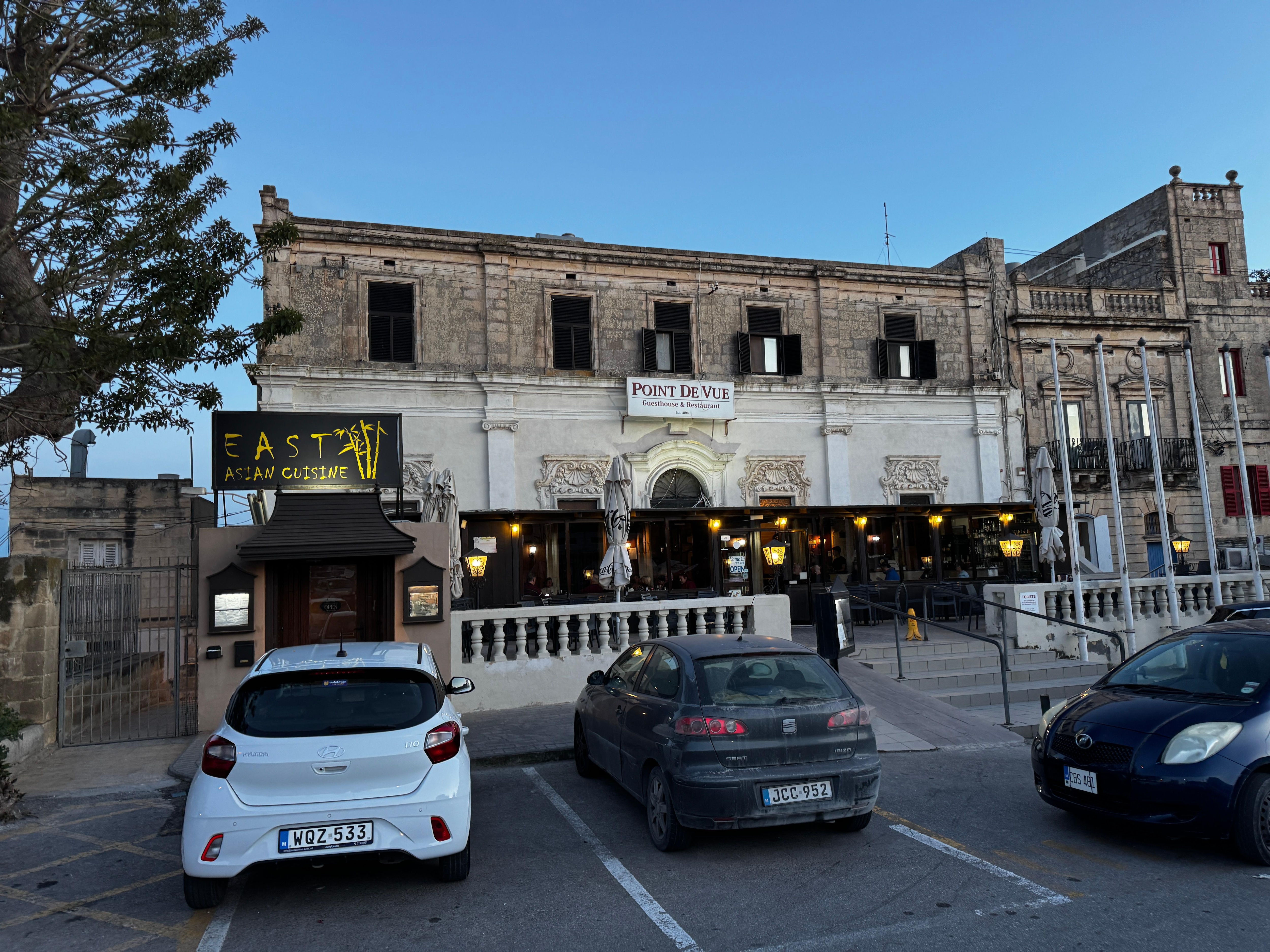 Facaden ud mod p-plads 