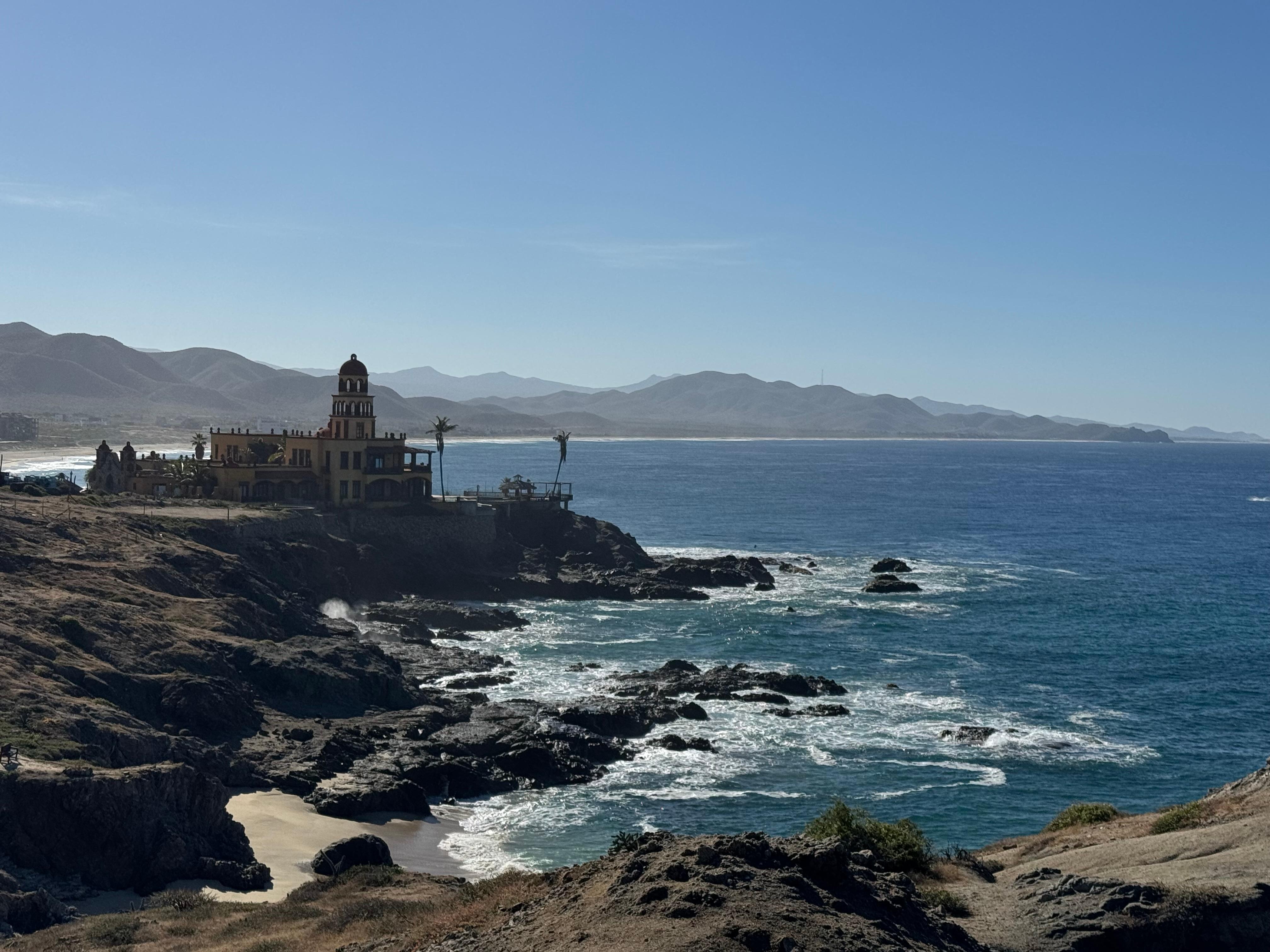 Great hike to a lookout point to watch whales! 