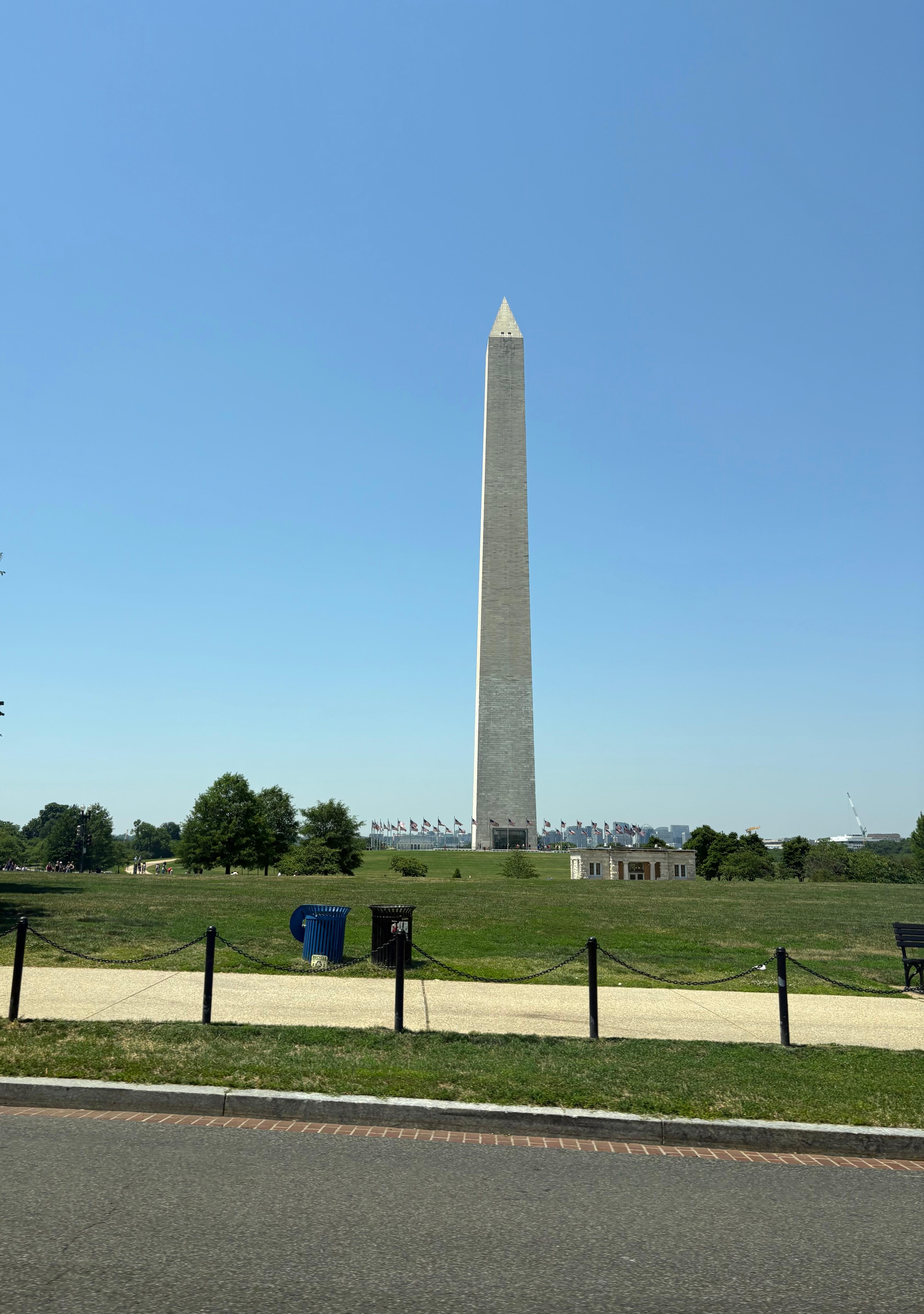 Una vista del obelisco 