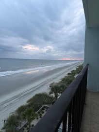 All from the balcony