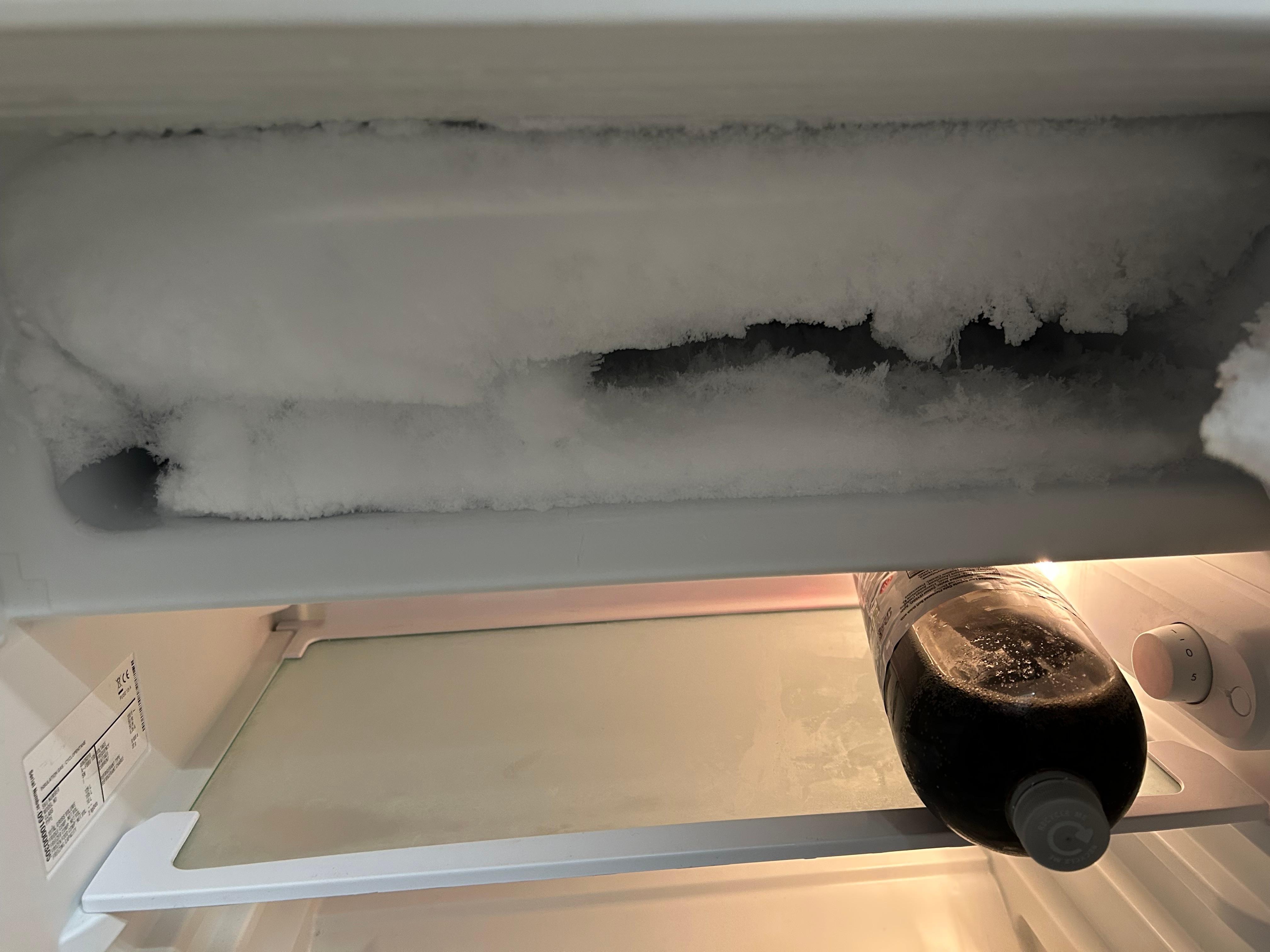 Fridge full of ice !!!