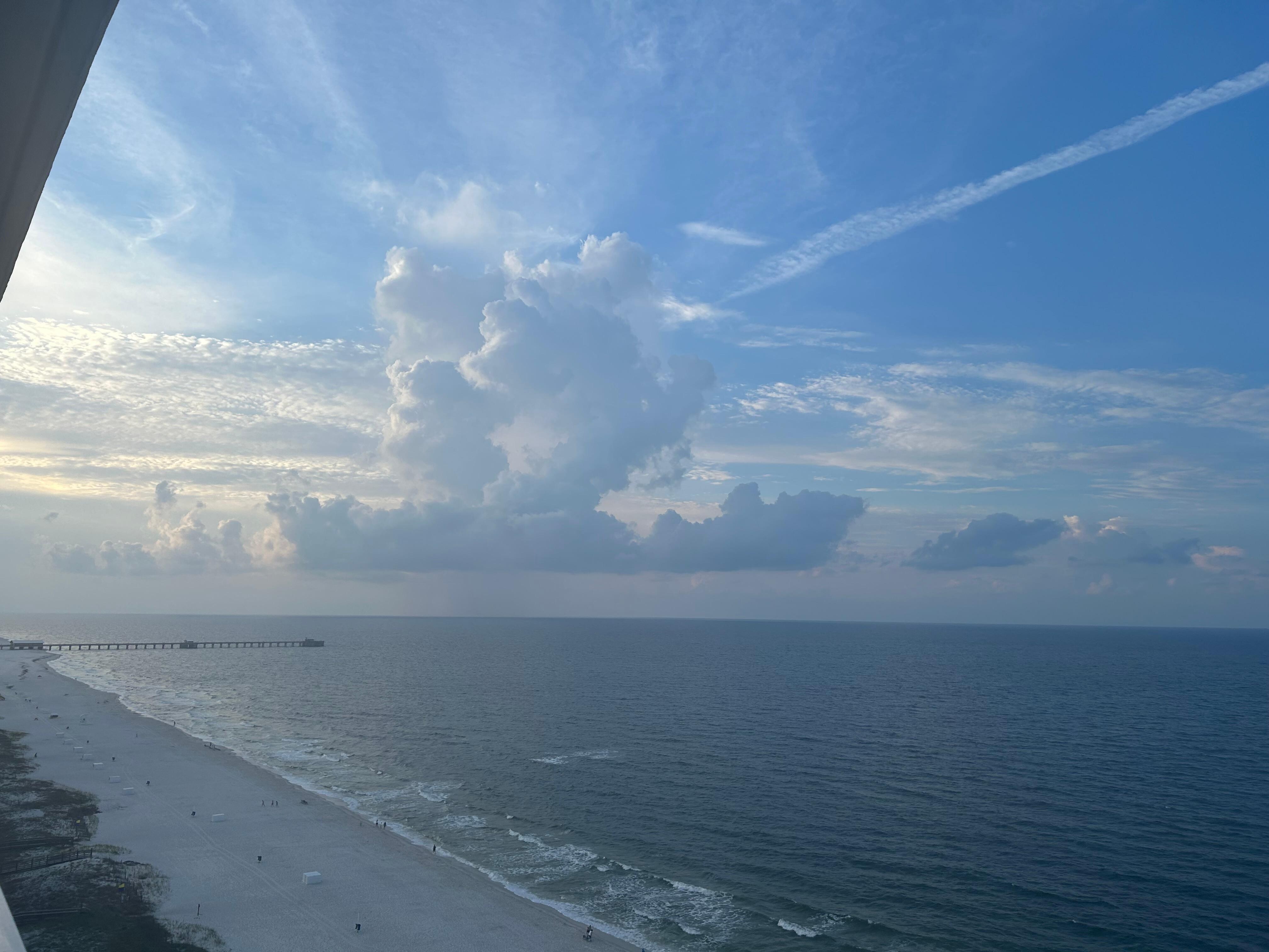 Morning view from balcony