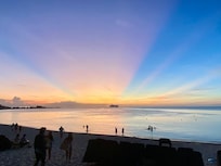 Sunset on Paradise Beach