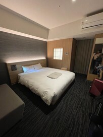 Our room. Small but beautiful and enough space for two people.