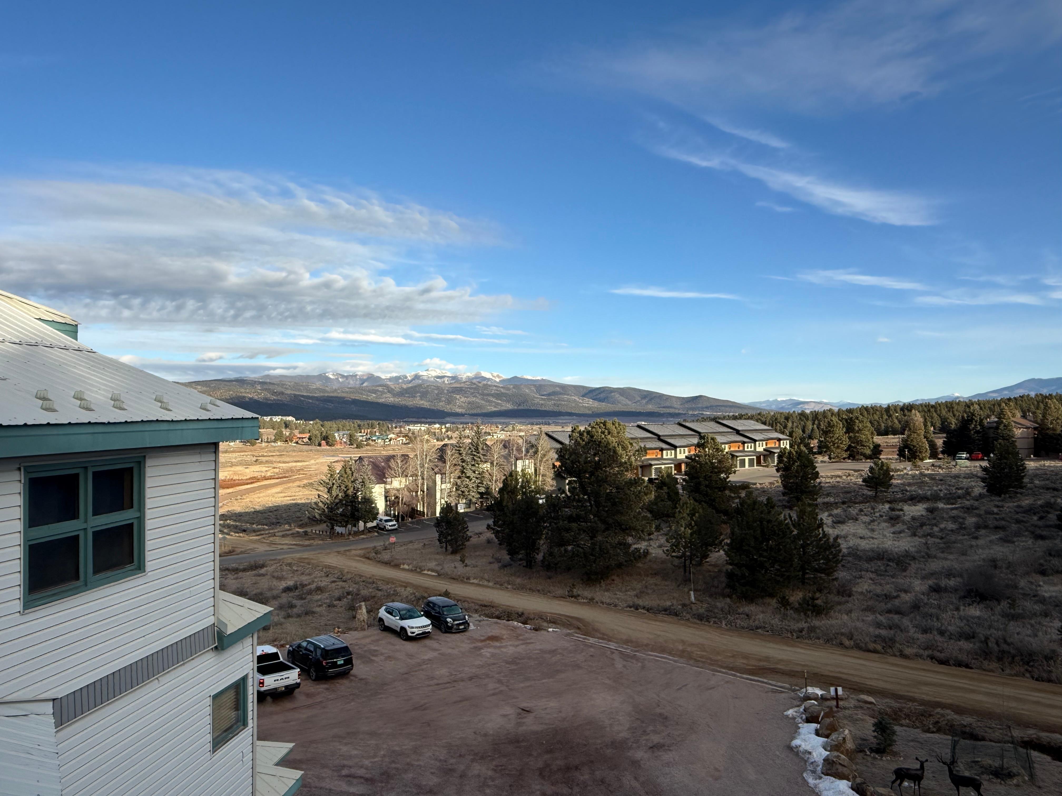 View from the balcony