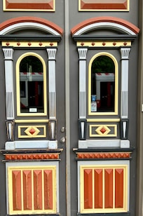 Front door.