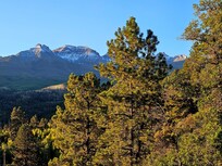 Morning view from the side deck having breakfast.