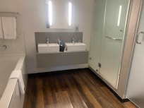 bathroom walk in shower