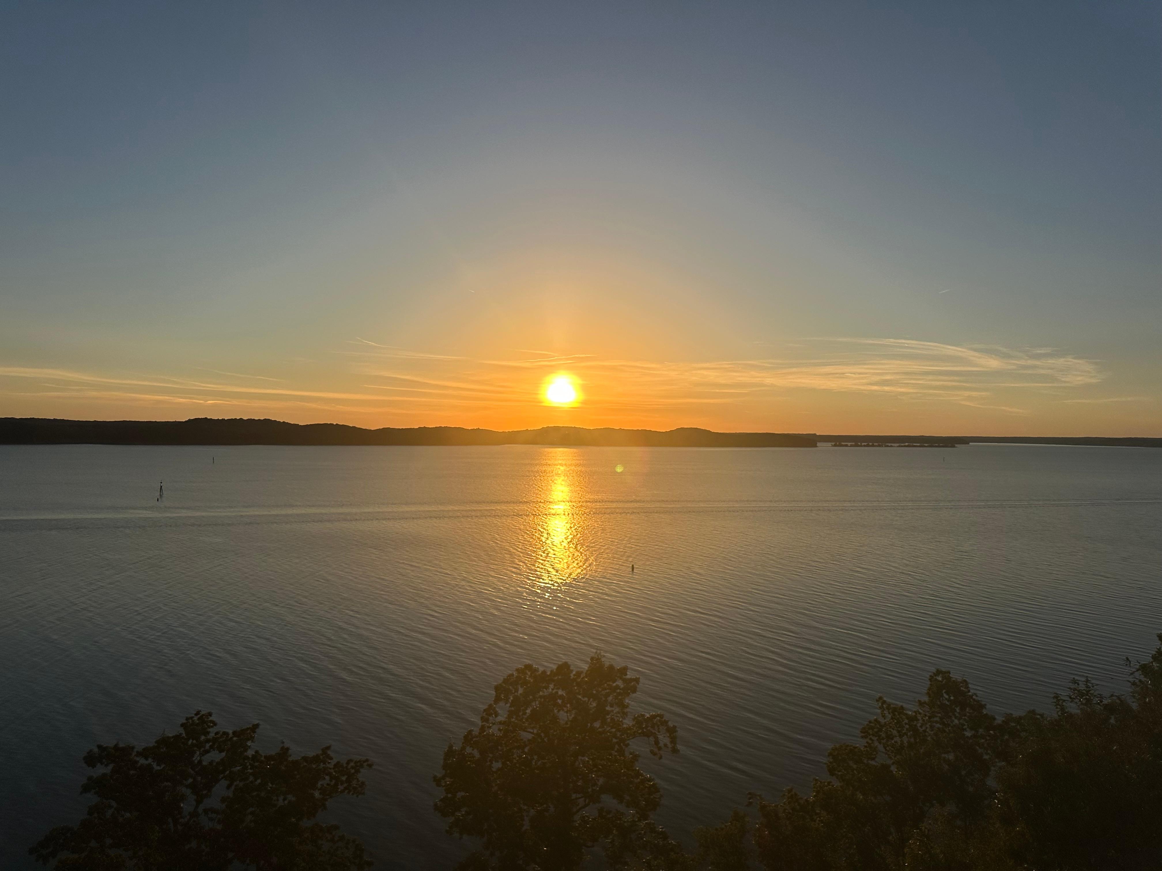 Sunsets were just beautiful!