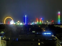 Night views were unparalleled