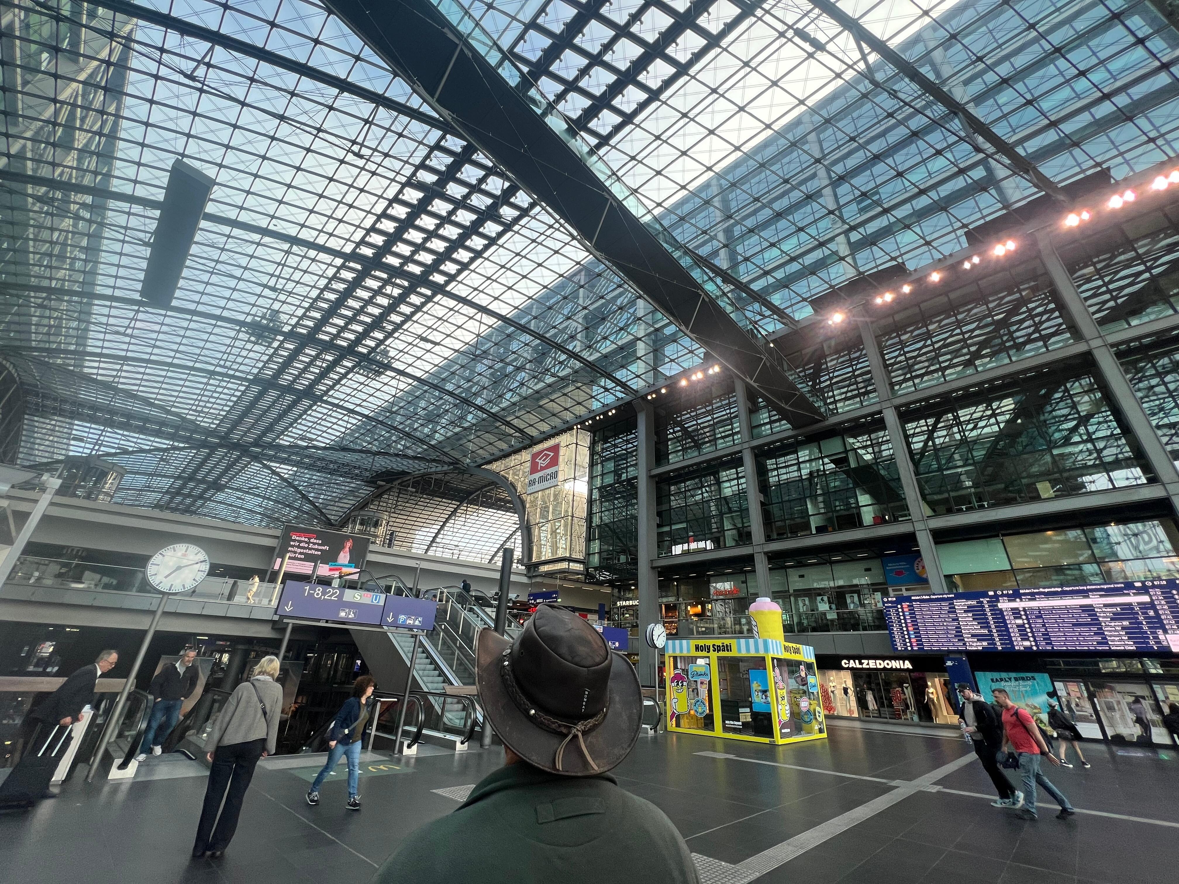 Berlin train station 