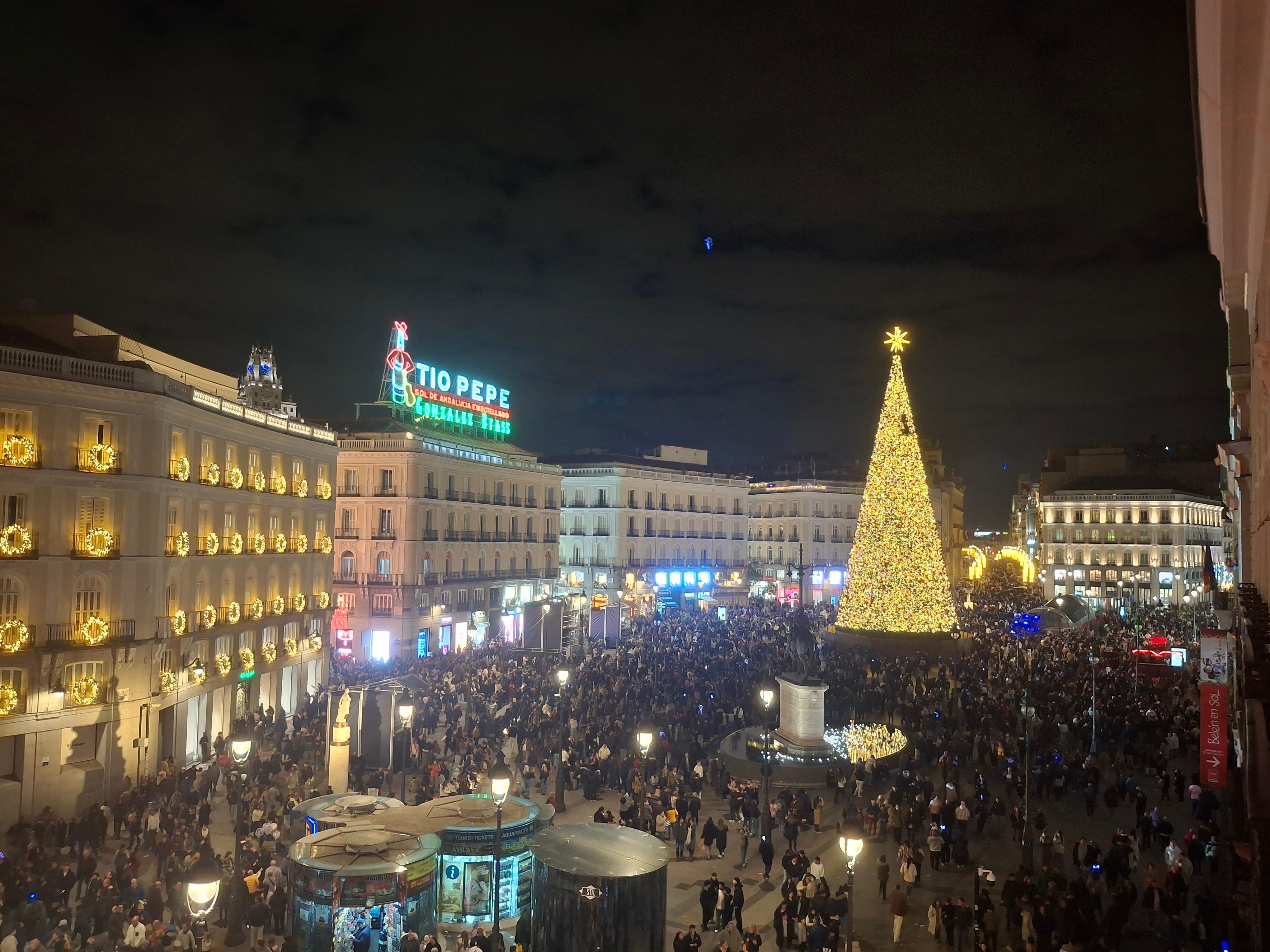 Vistas por la noche.