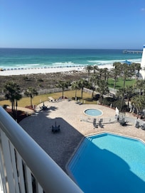 View from the patio!