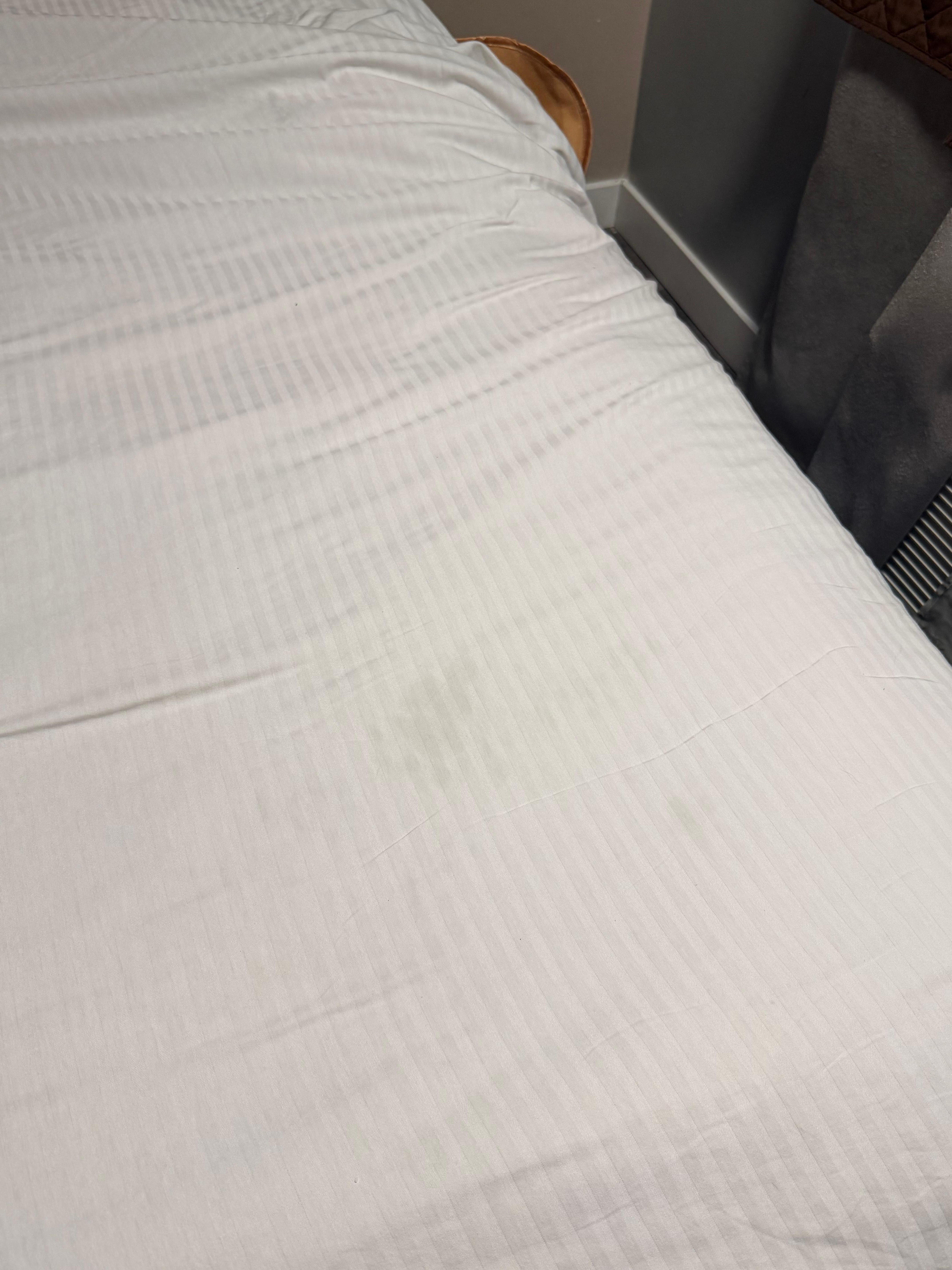 Stains on the beds