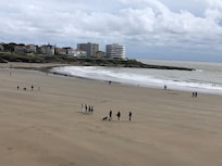 Vue depuis l’hôtel une jolie crique
