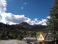 Pretty mountain views.