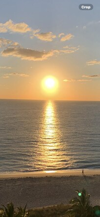 Breathtaking sunrise from the room