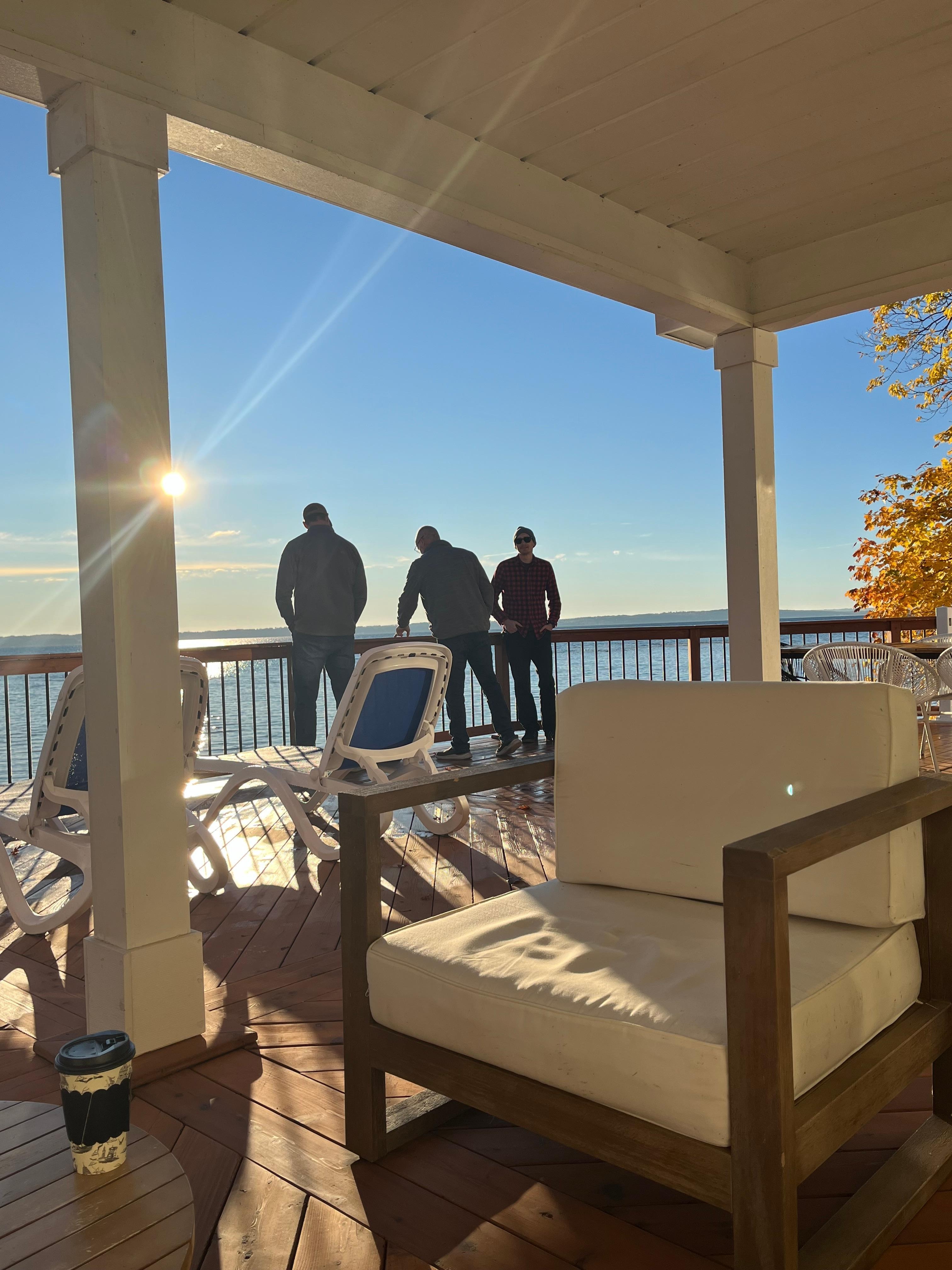 Bromance between brother in laws. 