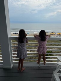 our kids enjoying the view