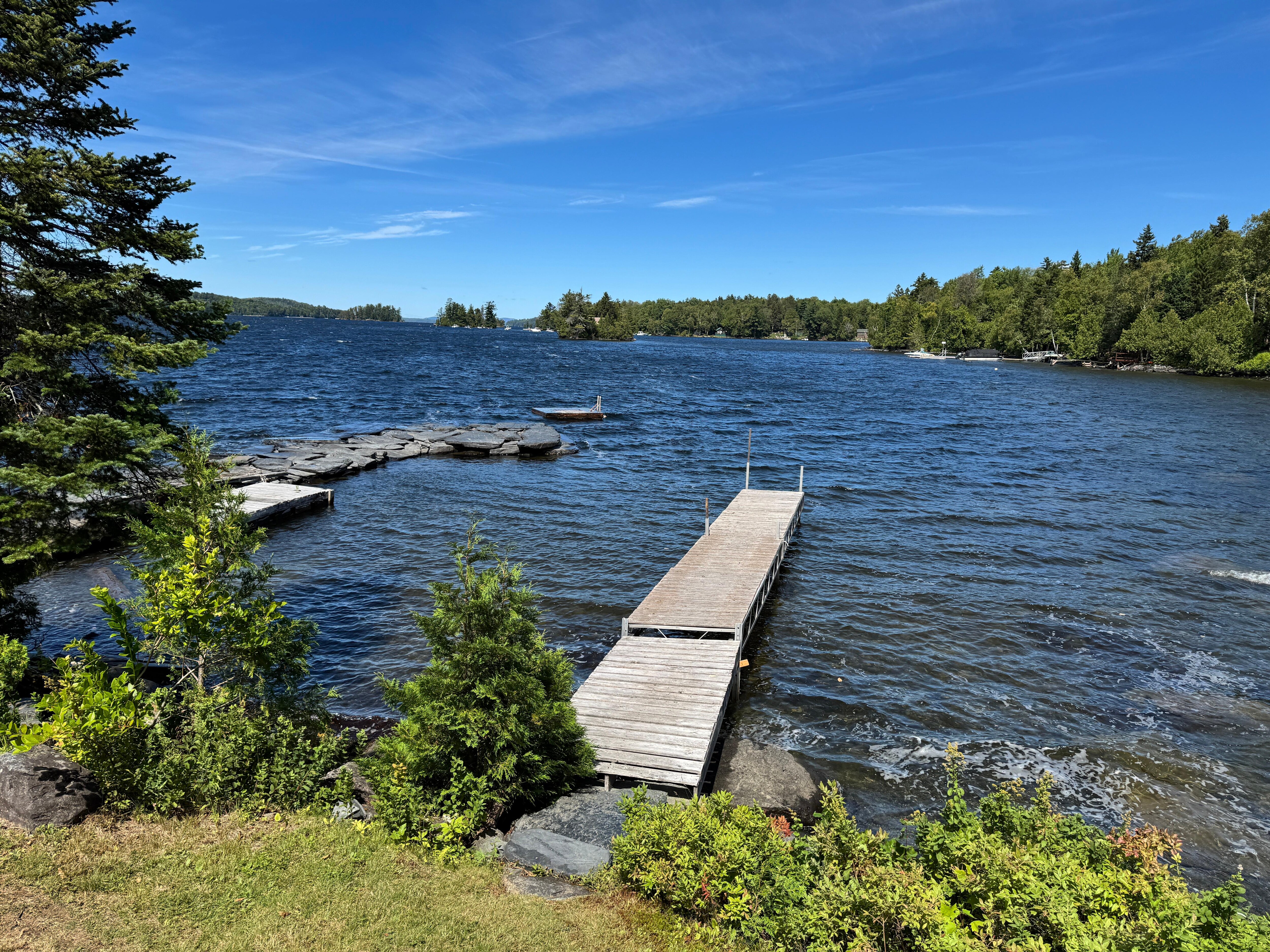 Water front dock & slate jetty 