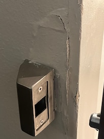 Broken bathroom lock