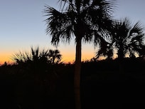 Sunrise from our 2nd floor balcony